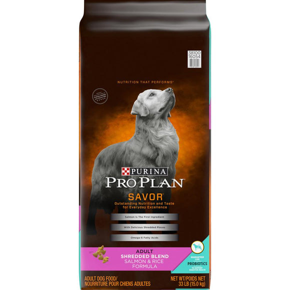 Purina Pro Plan Savor Adult Shredded Blend Salmon & Rice Formula