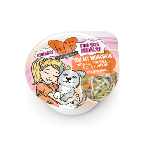 Weruva B.F.F. Fun Size Meals  You My Munchkin with Chicken Breast, Rice & Pumpkin