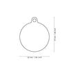 MyFamily ID Tag Big Circle I'm The King
