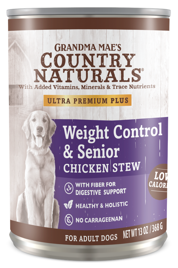 Grandma Mae's Country Naturals Weight Control & Senior Chicken Stew