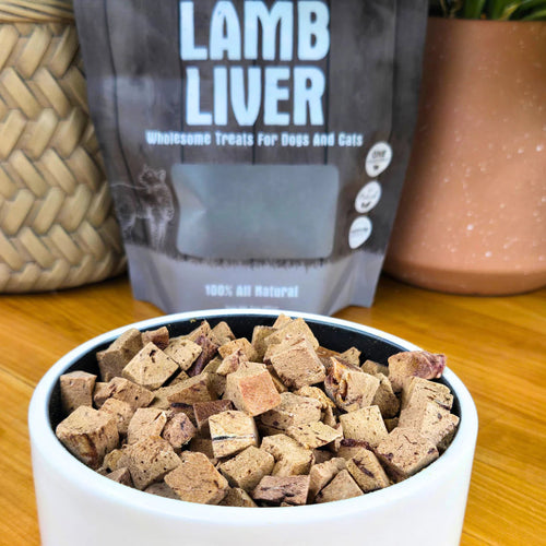 Shepherd Boy Farms Lamb Liver Raw Freeze Dried Dog Treats