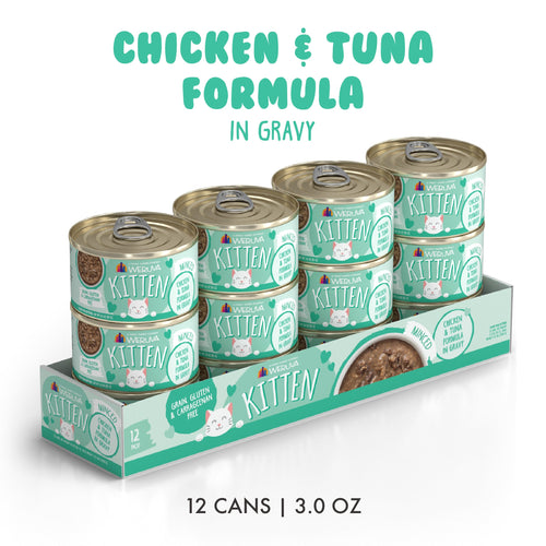 Weruva Kitten, Chicken & Tuna Formula in Gravy