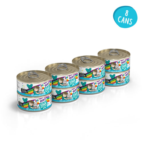 Weruva BFF Oh My Gravy QT Patootie Grain Free Chicken & Turkey in Gravy Canned Cat Food