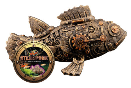Zoo Med Steampunk Aquarium Ornaments Fish