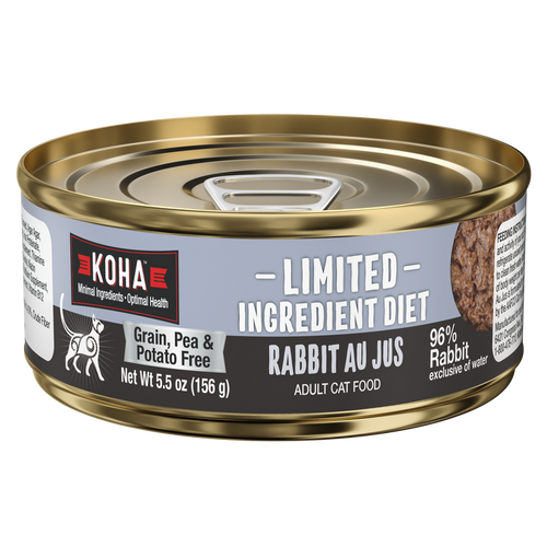 Koha Limited Ingredient Diet Rabbit Au Jus for Cats