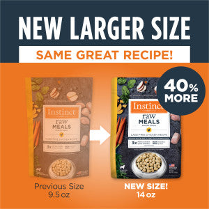 Instinct Raw Meals Freeze-Dried Chicken Dog Food