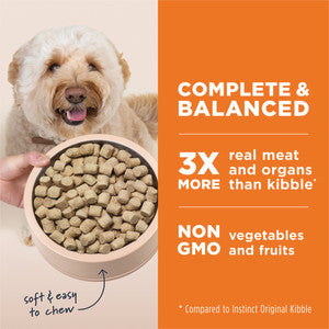 Instinct Raw Meals Freeze-Dried Chicken Dog Food