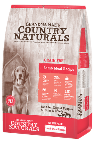 Grandma Mae's Country Naturals Grain Free Lamb Meal Limited Ingredient Diet Dry Dog Food