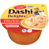 Inaba Dashi Delights Chicken with Tuna & Salmon Recipe Cat Treat