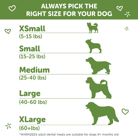 Whimzees FRESHZEES Dental Dog Treats