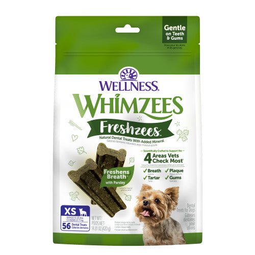 Whimzees FRESHZEES Dental Dog Treats