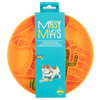 Messy Mutts Desert motif 8 Silicone Dog Lick Bowl Interactive Dog Bowl