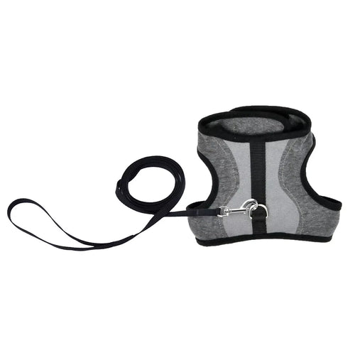 Coastal Adjustable Cat Wrap Harness with 6' Leash