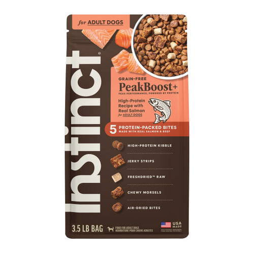 Instinct® PeakBoost™ Grain-Free High-Protein Recipe with Real Salmon Dog Food