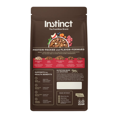 Instinct® PeakBoost™ Grain-Free High-Protein Recipe with Real Beef Dog Food