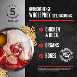 ORIJEN FreshPrey Chicken & Duck Recipe With Grains for Dogs
