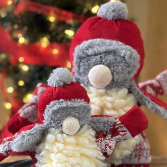 HuggleHounds Trapper Hat Santa Gnome Knottie