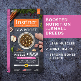 Nature's Variety Instinct Raw Boost Small Breed Chicken Recipe Dry Dog Food