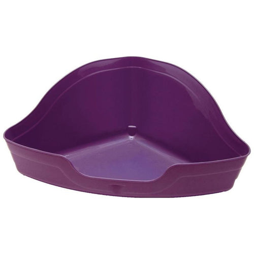 KAYTEE HI-CORNER LITTER PAN (SM-10X13.75X6.5 IN, ASSORTED)