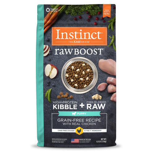 Nature's Variety Instinct Raw Boost Puppy Chicken Recipe Dry Dog Food