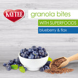 Kaytee Granola Bites with Superfoods Blueberry & Flax Bird Treats (4.5 oz)