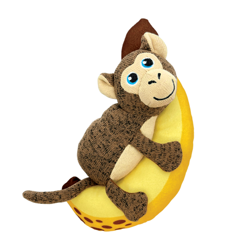 KONG Pull-A-Partz Pals Monkey Dog Toy (Medium)