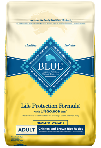 Blue Buffalo Life Protection Healthy Weight Natural Chicken & Brown Rice Recipe Adult Dry Dog Food