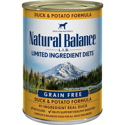 Natural Balance L.I.D. Limited Ingredient Diets Duck and Potato Canned Dog Food Hilton NY Pet Friendly Pickup Delivery