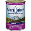 Natural Balance L.I.D. Limited Ingredient Diets Sweet Potato & Venison Canned Dog Food