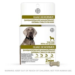 can you use dog dewormer on humans