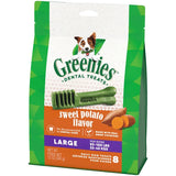 Greenies Sweet Potato Flavored Large Dental Treats (12-oz 8 Count)
