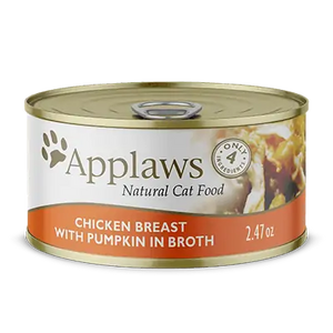 Applaws Natural Wet Cat Food Chicken Breast with Pumpkin in Broth