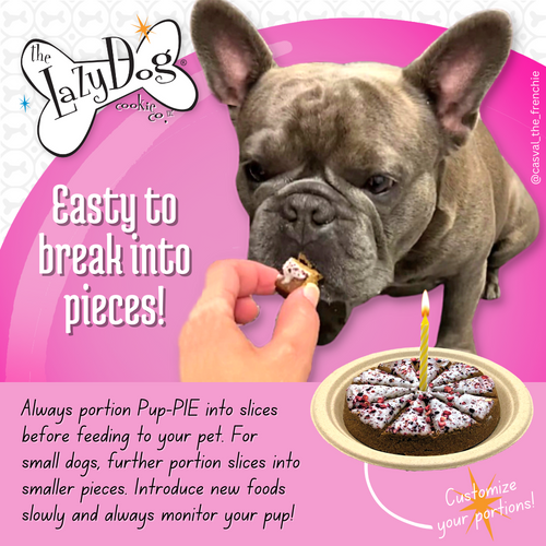 The Lazy Dog Cookie The Original Pup-PIE® Happy Birthday for a Darling Girl