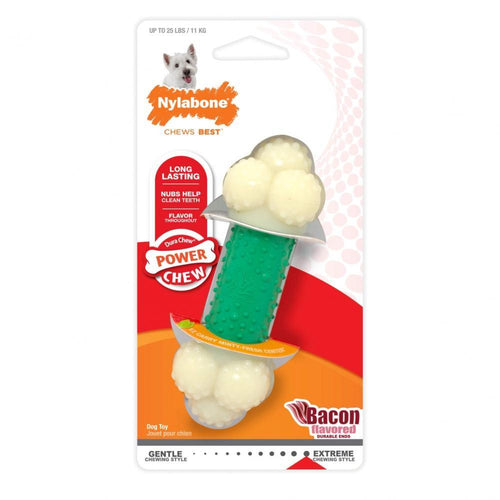 Nylabone DuraChew Double Action Chew Bacon Flavor Dog Toy Hilton NY Pet Friendly Pickup Delivery