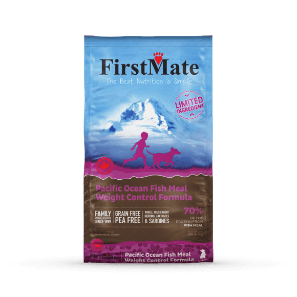 FirstMate Pet Foods Limited Ingredient Pacific Ocean Fish Meal – Weight Control Formula