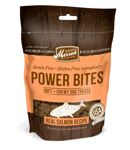 Merrick Power Bites Grain Free Salmon Dog Treats Hilton NY