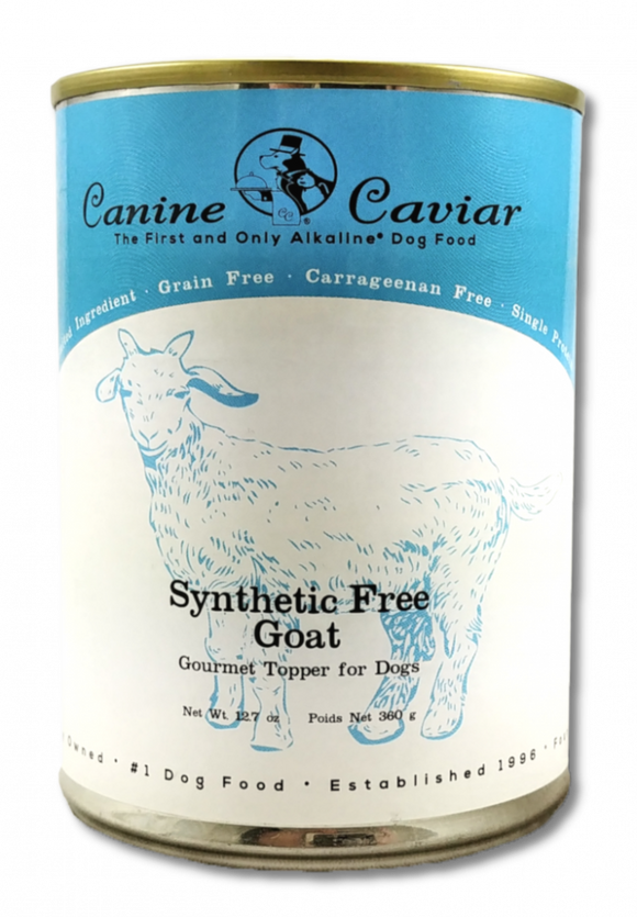 Canine Caviar Grain Free Synthetic Free Goat Recipe Canned Dog Food