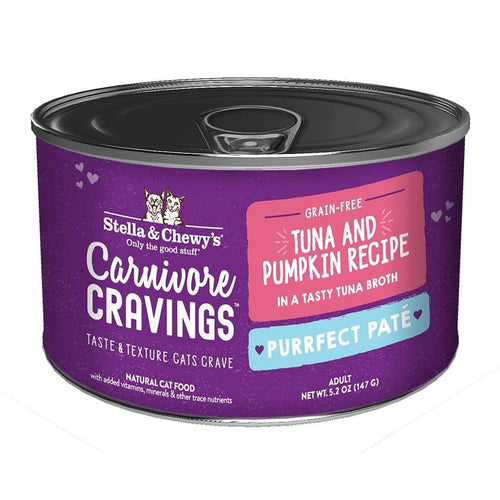 Stella & Chewy's Carnivore Cravings Purrfect Paté Tuna & Pumpkin Recipe Wet Cat Food