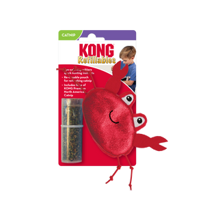 Kong Refillables Catnip Crab Cat Toy