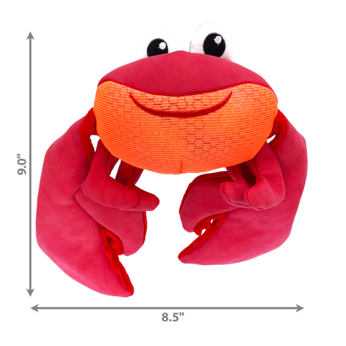 Kong Shaker Shimmy Crab Dog Toy