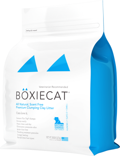 Boxiecat Scent-free Premium Clumping Clay Cat Litter