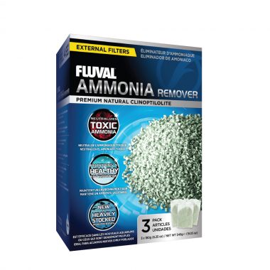 Fluval Ammonia Remover, 3 x 180 g (6.3 oz)