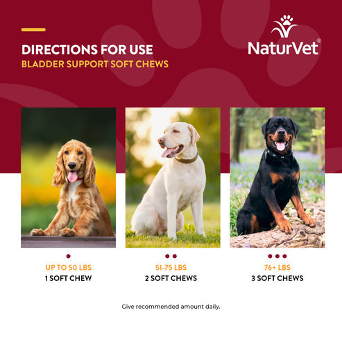 NaturVet Bladder Support Soft Chews