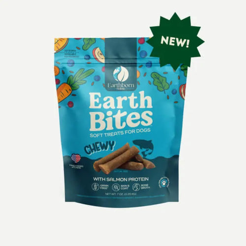 Earthborn Holistic EarthBites Chewy with Salmon Protein Dog Treats (7 oz)