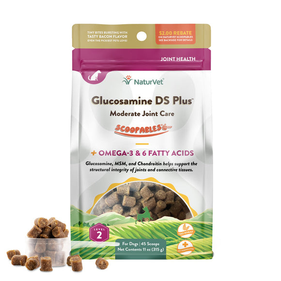 NaturVet Scoopables Glucosamine DS Plus™ Moderate Joint Care