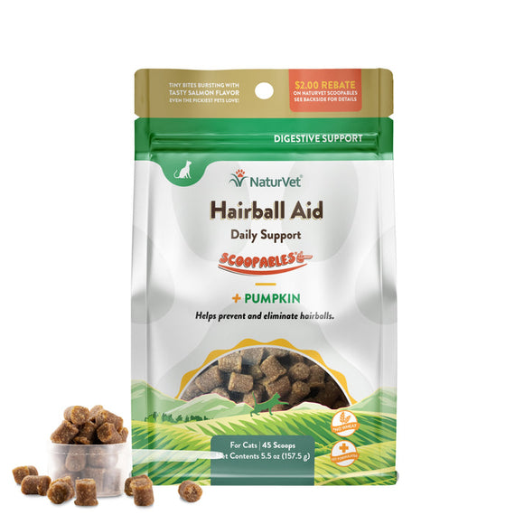 NaturVet Scoopables Hairball Aid Daily Support