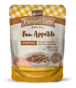 Purrfect Bistro Bon Appétits Chicken Recipe Chunks in Gravy