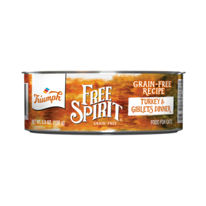 Triumph Free Spirit Grain Free Turkey & Giblets Dinner Canned Cat Food
