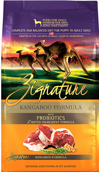 Zignature Limited Ingredient Diet Kangaroo Formula Dry Dog Food