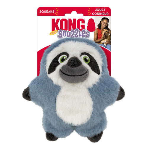 KONG Snuzzles Sloth (Small, Gray)